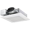 Panasonic FV-0510VS1 WhisperValue DC Ventilation Fan, 50-80-100 CFM , White