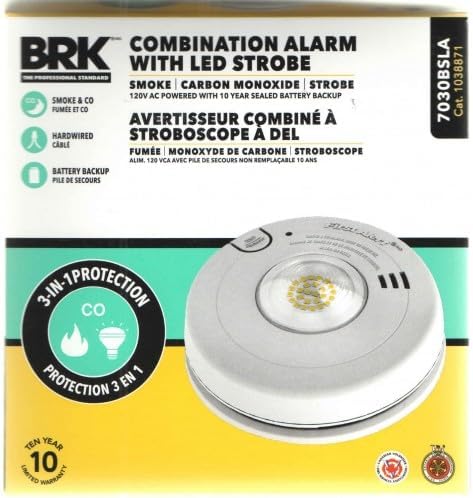 BRK 7030BSLA 3-in -1  Combination Alarm